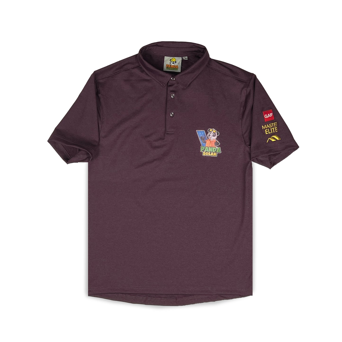 GAF Solar Polo - Burgundy