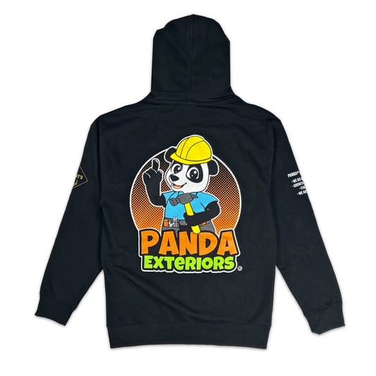 Panda Core Hoodie - Black