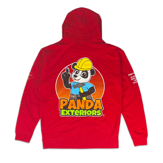 Panda Core Hoodie - Red