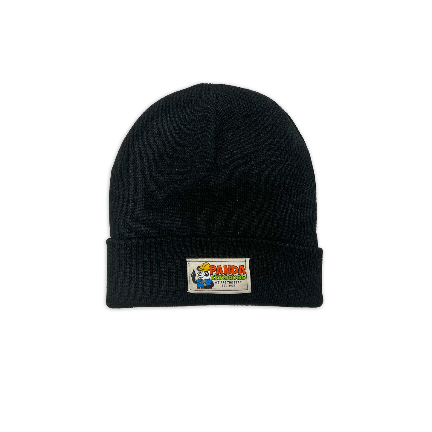 Label Beanie - Black